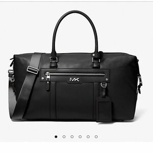 MICHAEL KORS Varick Leather Duffel Limited Bag NWT